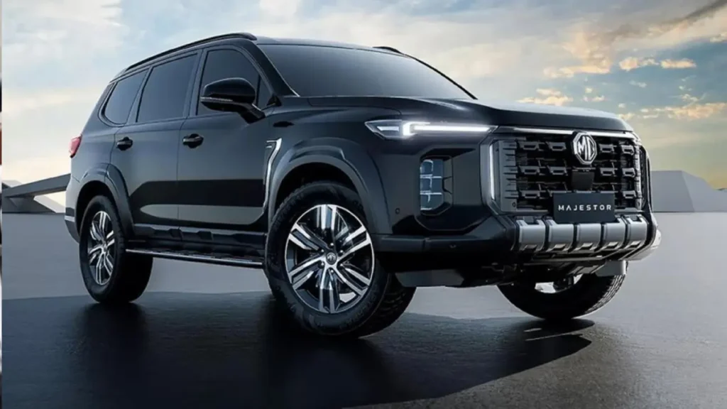 MG Majestor: Новый флагманский SUV, который бросит вызов Toyota Fortuner