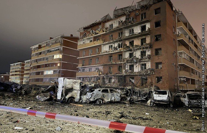 Ночная атака беспилотников на Кубань и Адыгею 21 января