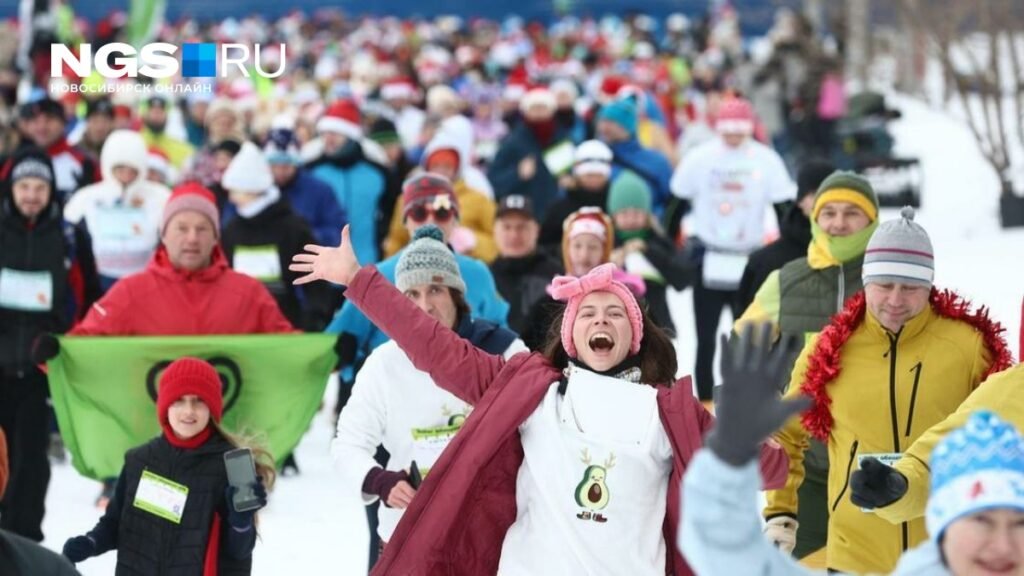 Новосибирцы вышли на Михайловскую набережную для «Забега обещаний»