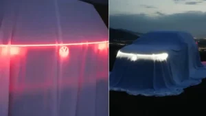 Новый Volkswagen Tayron для Индии: 204 л.с., три ряда и подсветка логотипа