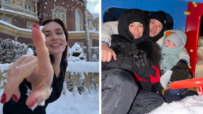 Ольга Серябкина показала свой загородный дом на редких семейных фото