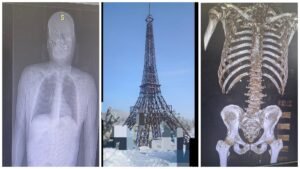 Падение с Эйфелевой башни под Сызранью: мужчина получил травмы