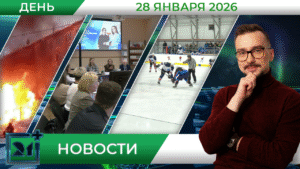 Пожар в Мурманске и игры хоккейной лиги: главные новости 28 января