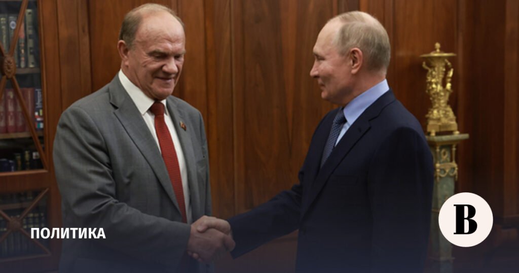 Путин начал встречи с лидерами думских фракций