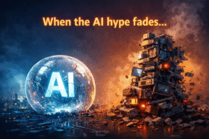 Пузырь ИИ лопается: что будет дальше