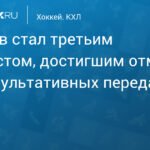 Радулов покоряет отметку в 500 передач в КХЛ