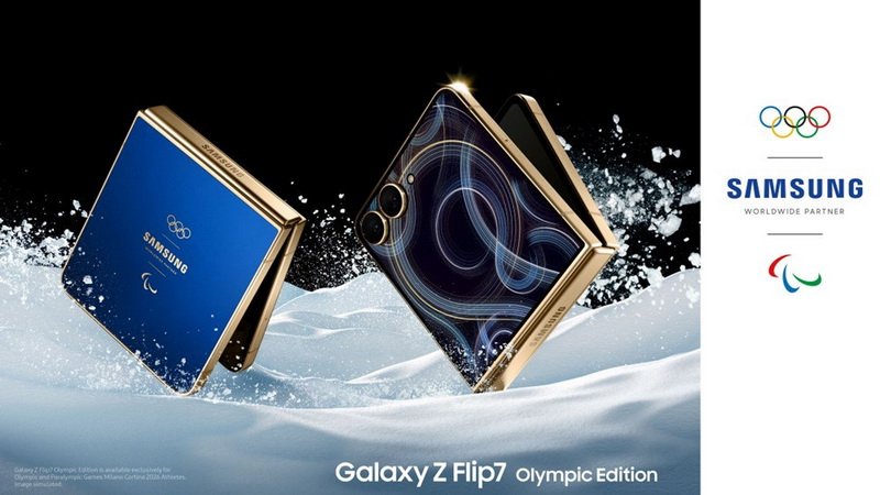 Samsung представила Olympic Edition Galaxy Z Flip7 для спортсменов