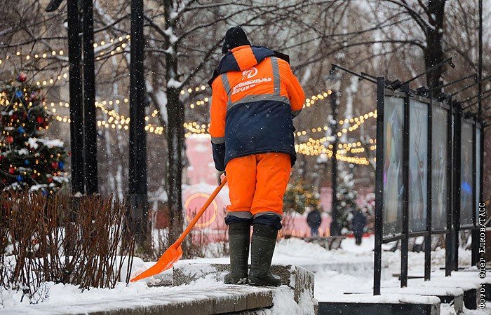 Снегопад в Москве продлится до 5 января