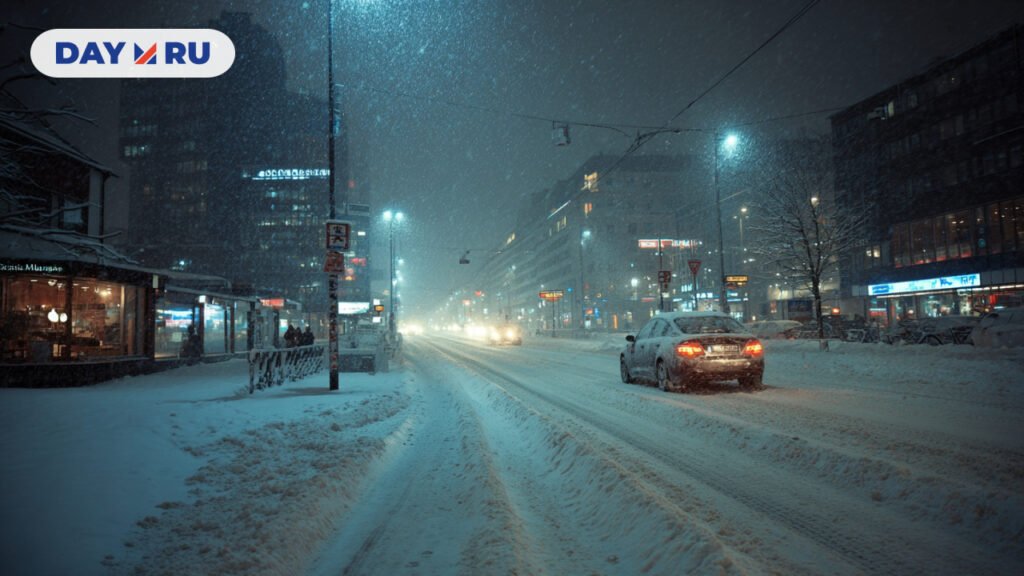 Снежный коллапс в Подмосковье: жители не могут выбраться из районов