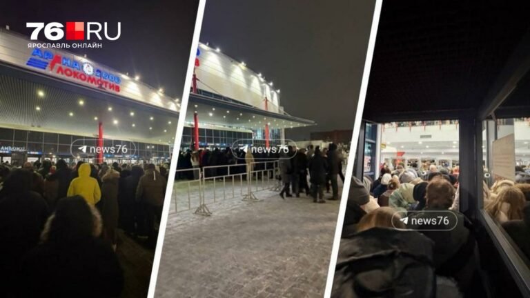 Сотни ярославцев выстроились в очередь к «Арене.2000» на концерт группы «Ленинград»