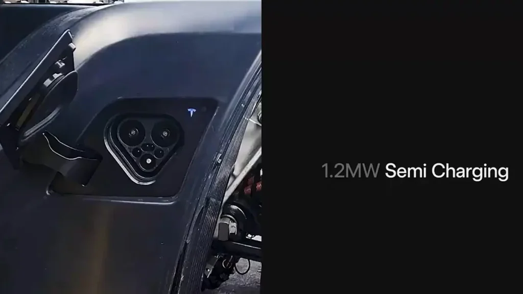 Tesla Semi заряжается за полминуты: видео будущего