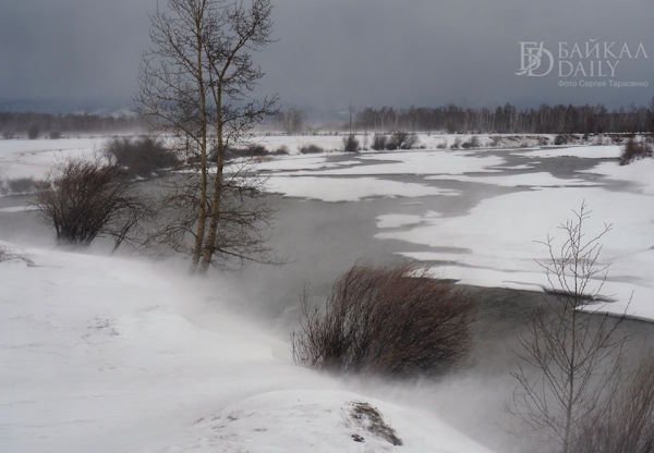 В Бурятии ожидается усиление ветра и снегопады