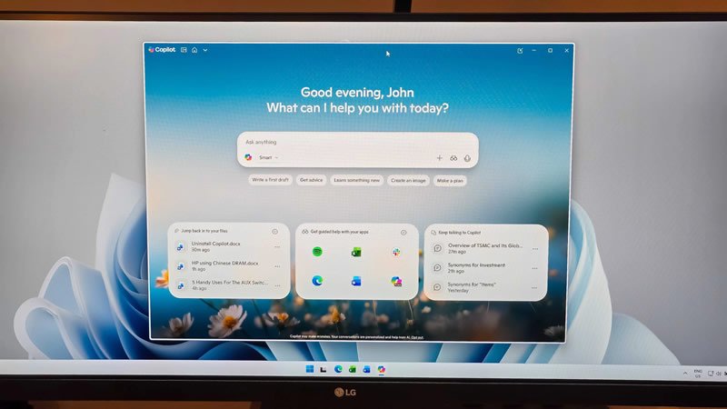 В Windows 11 появится возможность удаления Copilot