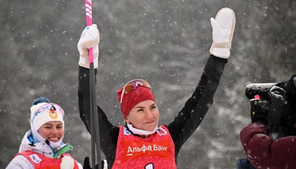 Виктория Сливко и Савелий Коновалов - чемпионы России по биатлону