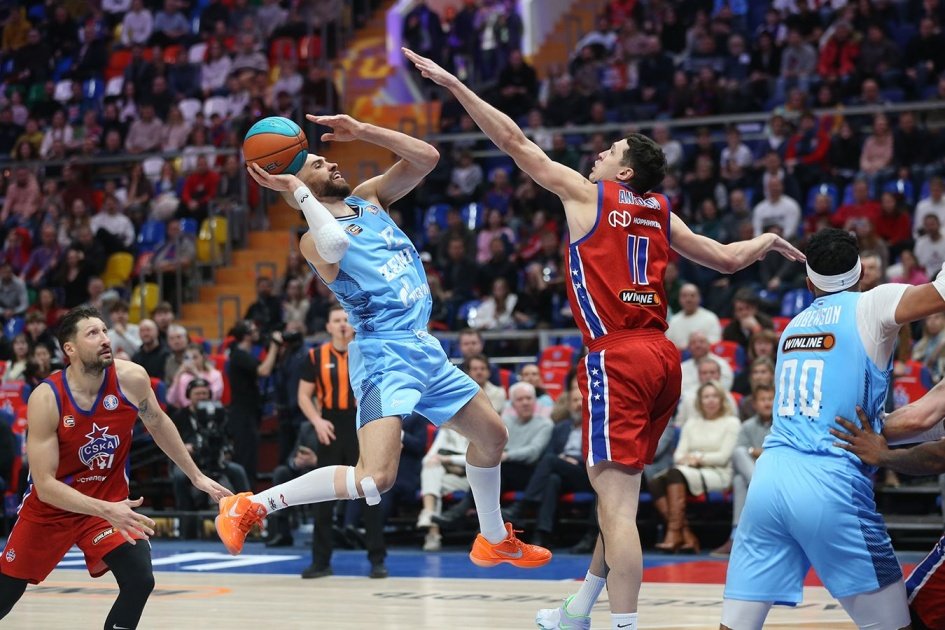 Зенит заставил ЦСКА понервничать в матче недели Единой лиги ВТБ