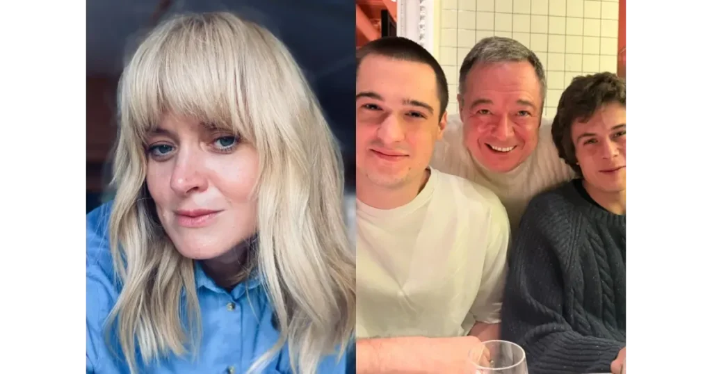 Анна Михалкова поделилась редкими фото с мужем и сыновьями