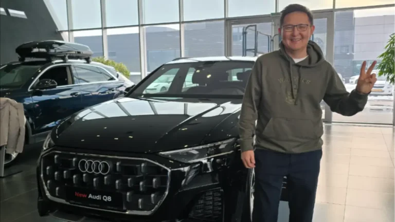 Арсен Томский подарил Audi Q8 отцу олимпийского чемпиона Михаила Шайдорова