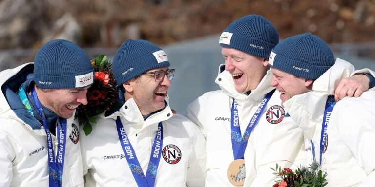 Бьерндален и норвежцы получили бронзу Олимпиады-2014