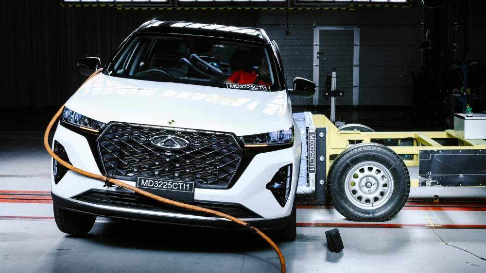 Chery Tiggo 7 Pro получил лишь 2 звезды в краш-тесте Global NCAP