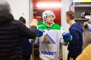 Егор Сучков: Победа над «Трактором» придала положительных эмоций