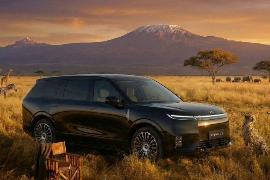 Флагманский кроссовер Xpeng GX: первые изображения и характеристики
