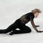 Илья Малинин с ошибками на Олимпиаде-2026: видео произвольной программы