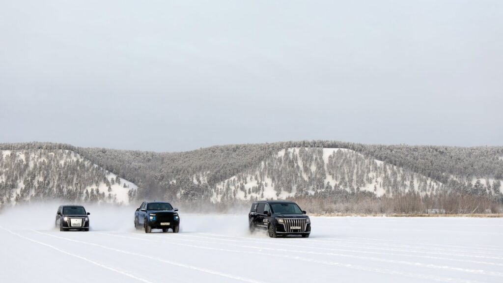 JAC тестирует авто в Якутии при -43°C