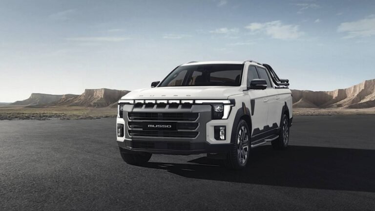 KGM представил обновленный пикап Musso: сочетание мощности и технологий