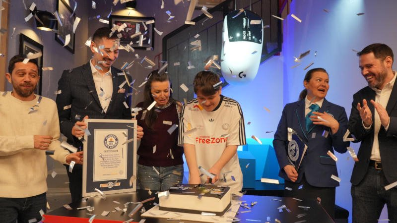 Logitech G Pro X2 Superstrike установила рекорд Гиннесса по скорости кликов