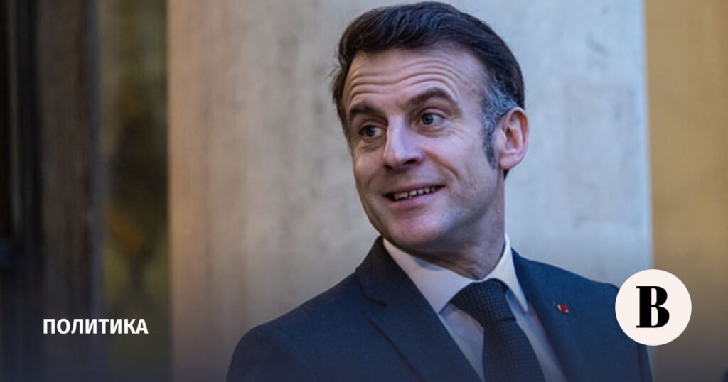 Макрон призвал Европу возобновить диалог с Россией