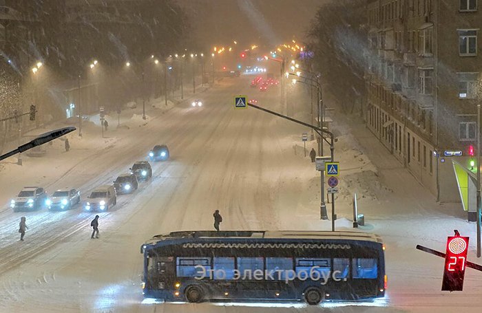 Москву и область ждет обильный снегопад в начале следующей недели