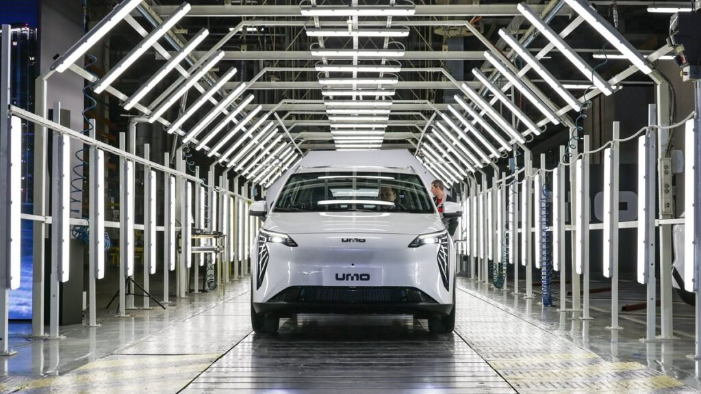 На заводе «Москвич» началось производство электромобилей Umo