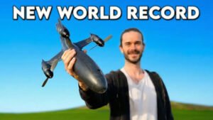 Новый мировой рекорд скорости FPV-дронов — 661 км/ч