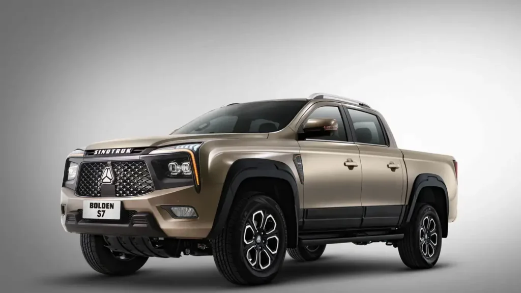 Пикапы Bolden S6 и S7 от Sinotruk выходят на российский рынок