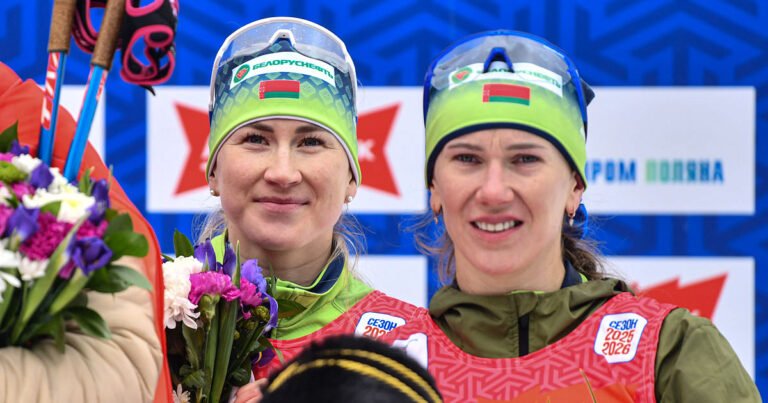 Российские саночники Смольская и Сола не смогли удержаться на лидерских позициях в командном спринте на Кубке Мира в Сочи