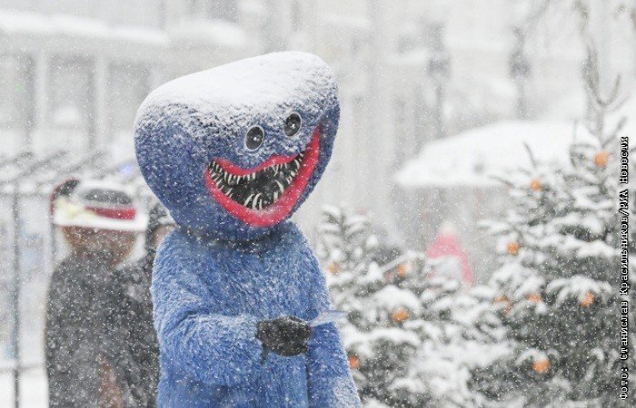 Сильный снегопад в Москве: до трети месячной нормы осадков в четверг