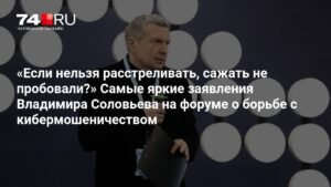 Соловьев предложил жесткие меры борьбы с кибермошенниками