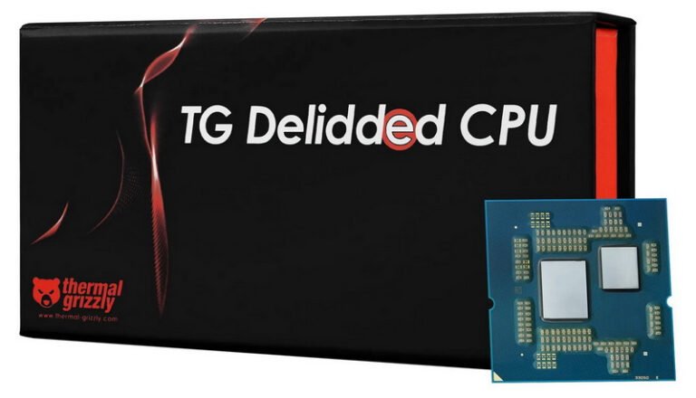 Thermal Grizzly выпустила скальпированные Ryzen 7 9850X3D за €749