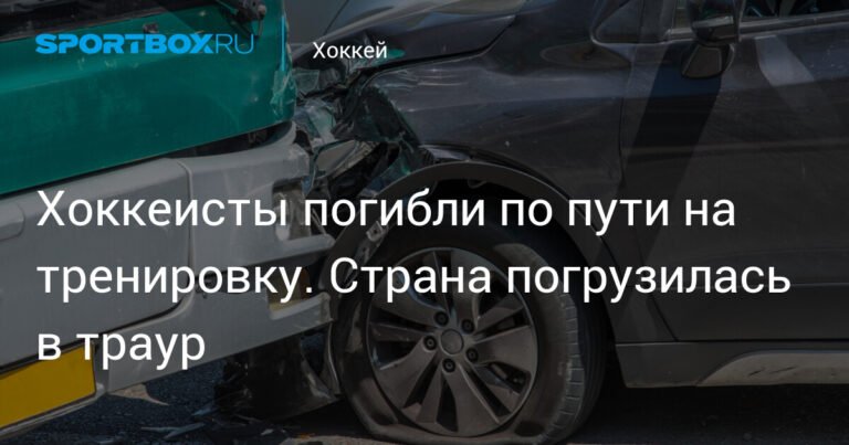 Трагедия на трассе: три хоккеиста погибли по пути на тренировку