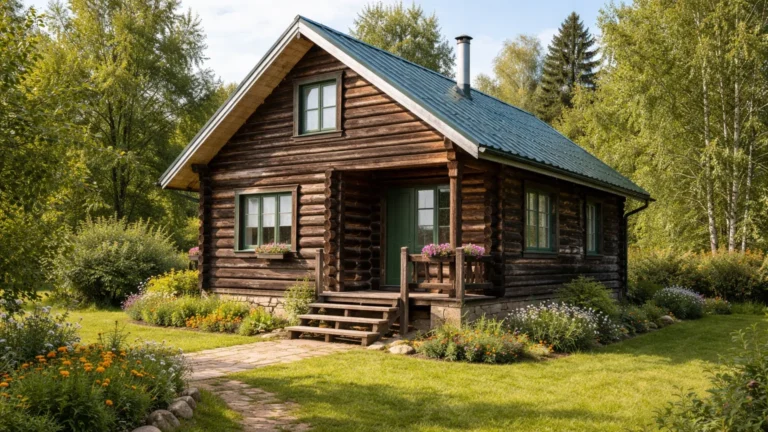 Три причины не строить дом из шпал: мнение экспертов