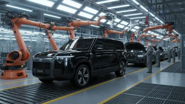 В России начнётся производство гибридных внедорожников Rox