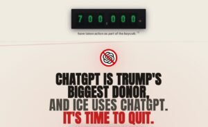 В сети запущен флешмоб QuitGPT против ChatGPT