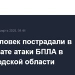 Атака БПЛА в Белгородской области: пятеро пострадавших
