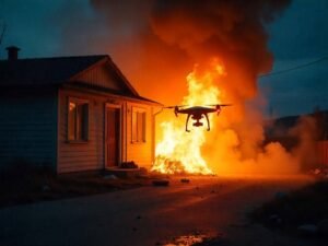 Четвертая ночь атак: дроны ВСУ снова летят к Москве