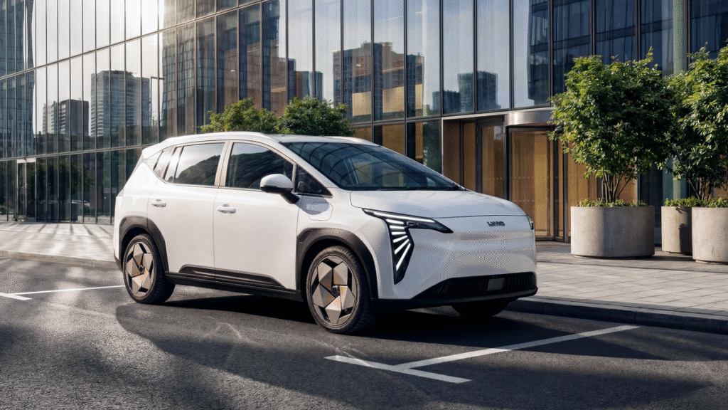 Электромобили Umo 5 начнут собирать на «Москвиче» в апреле