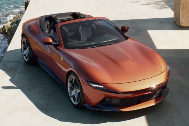 Ferrari Amalfi Spider: открыт новый спортивный автомобиль