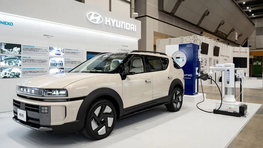Hyundai представляет водородный бренд HTWO и кроссовер NEXO на H2&FC EXPO