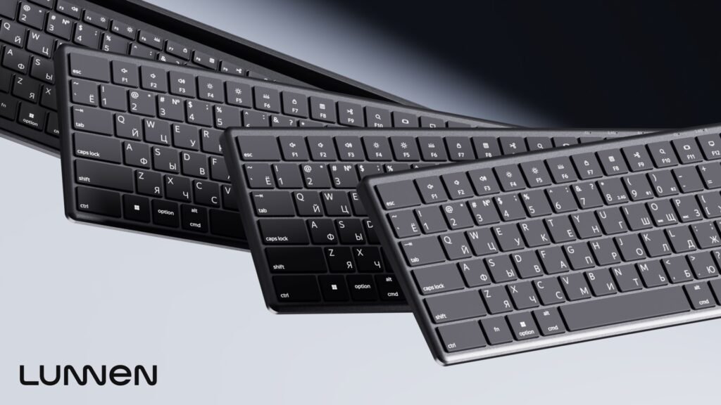 «Яндекс» представил линейку беспроводных клавиатур Lunnen Work