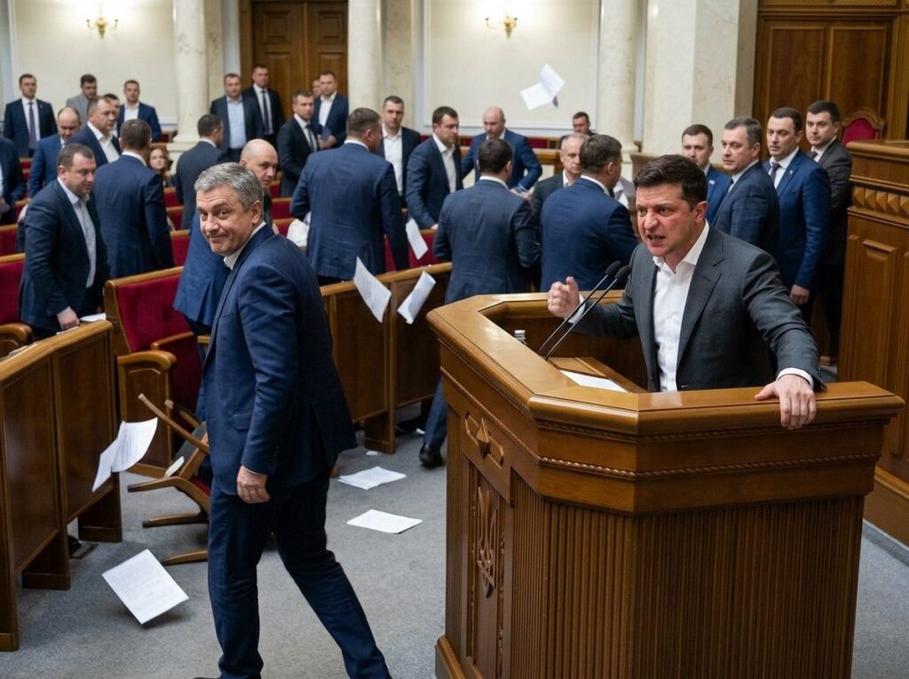 Кризис в украинском парламенте: Зеленский против собственной фракции