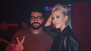 Ксения Собчак и Тимати: стильный тандем на вечеринке